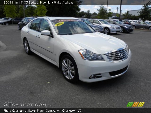 2008 Infiniti M 35 Sedan in Moonlight White
