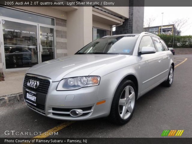 2005 Audi A4 2.0T quattro Avant in Light Silver Metallic