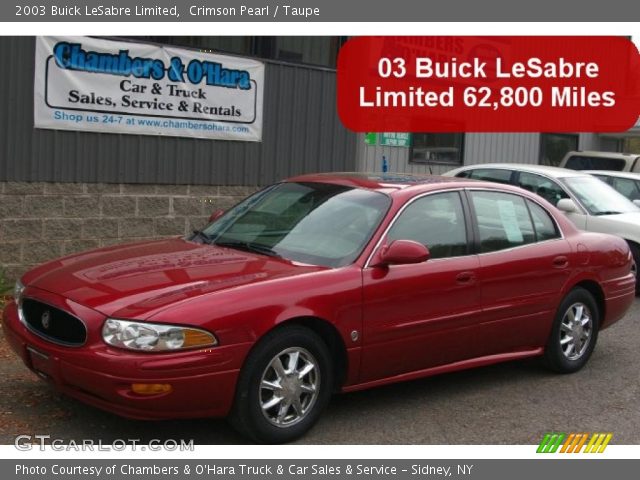 2003 Buick LeSabre Limited in Crimson Pearl