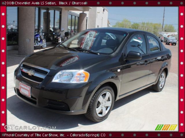 2008 Chevrolet Aveo LS Sedan in Black