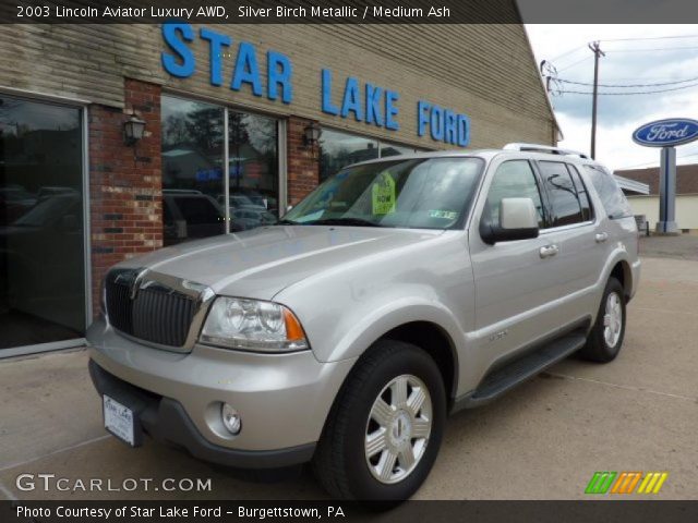 2003 Lincoln Aviator Luxury AWD in Silver Birch Metallic