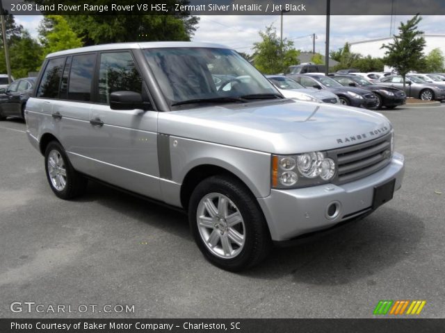 2008 Land Rover Range Rover V8 HSE in Zermatt Silver Metallic