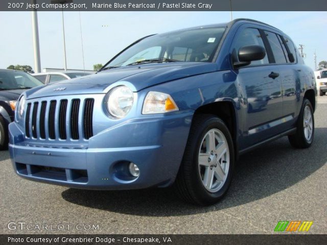 2007 Jeep Compass Sport in Marine Blue Pearlcoat