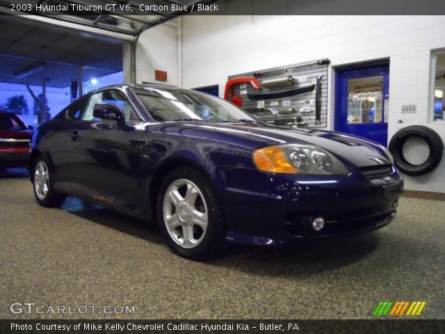 2003 Hyundai Tiburon GT V6 in Carbon Blue