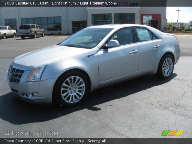 2008 Cadillac CTS Sedan in Light Platinum
