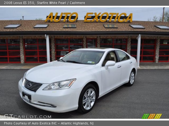 2008 Lexus ES 350 in Starfire White Pearl