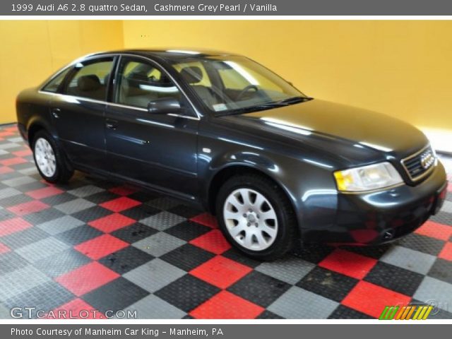 1999 Audi A6 2.8 quattro Sedan in Cashmere Grey Pearl