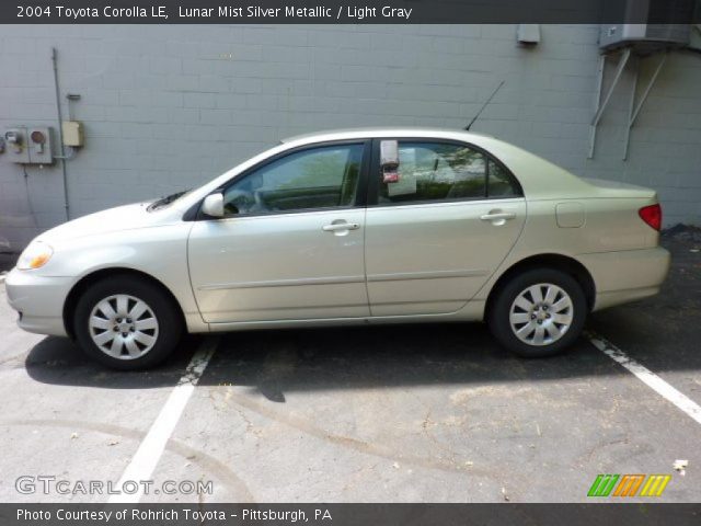 2004 Toyota Corolla LE in Lunar Mist Silver Metallic