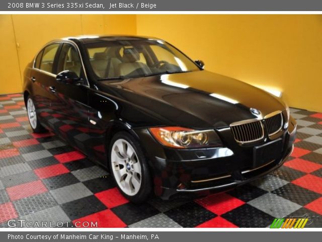 2008 BMW 3 Series 335xi Sedan in Jet Black