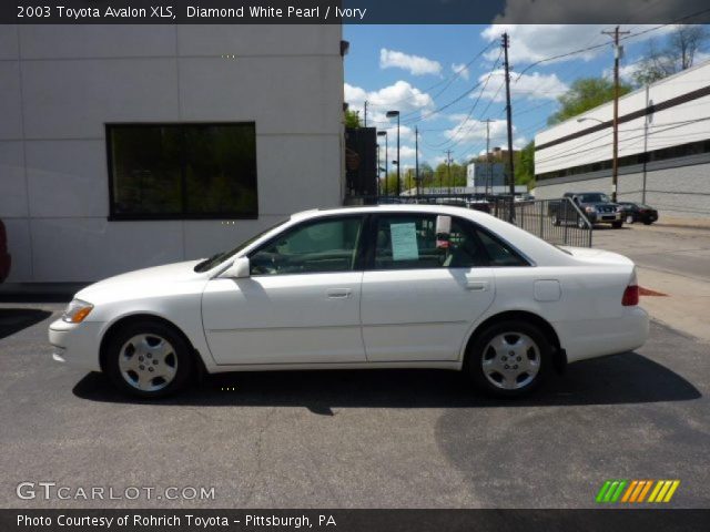 2003 Toyota Avalon XLS in Diamond White Pearl