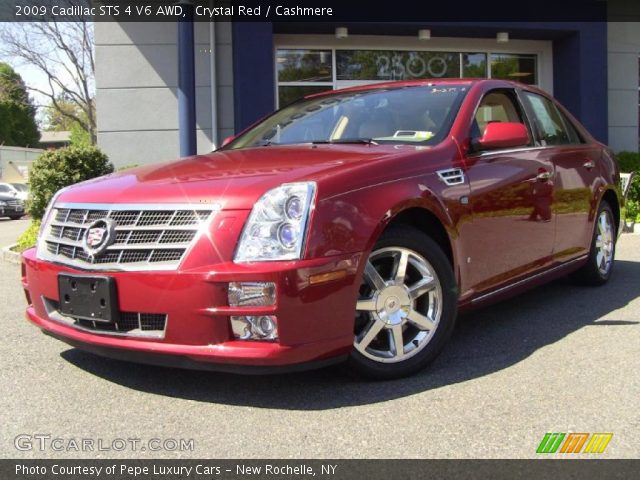 2009 Cadillac STS 4 V6 AWD in Crystal Red
