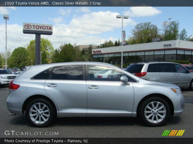 2009 Toyota Venza AWD in Classic Silver Metallic