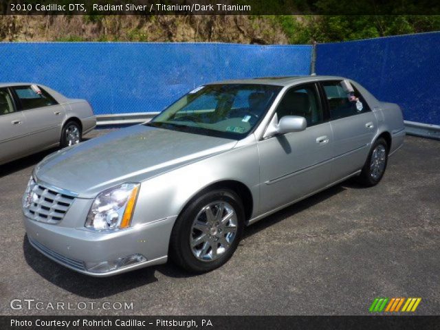 2010 Cadillac DTS  in Radiant Silver