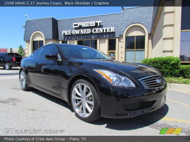 2008 Infiniti G 37 Journey Coupe in Black Obsidian