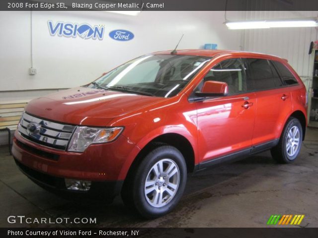 2008 Ford Edge SEL in Blazing Copper Metallic