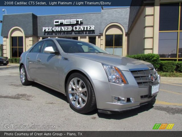 2008 Cadillac CTS Sedan in Light Platinum