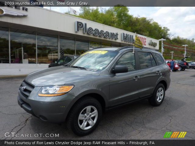 2009 Hyundai Santa Fe GLS in Steel Gray