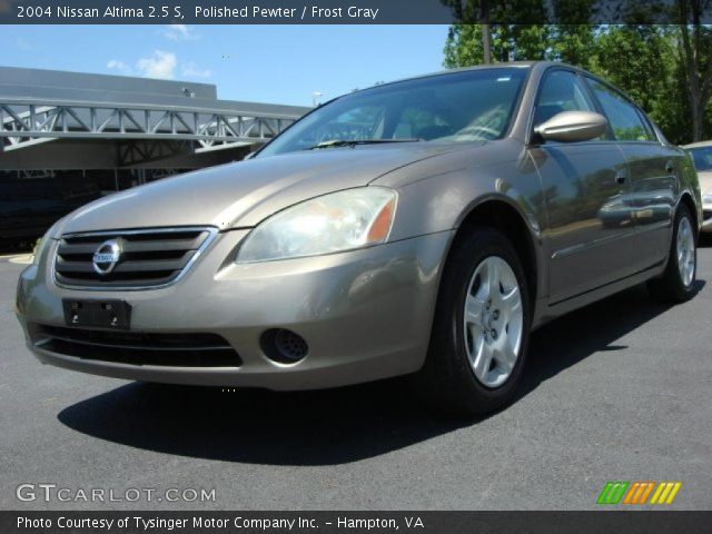 2004 Nissan Altima 2.5 S in Polished Pewter