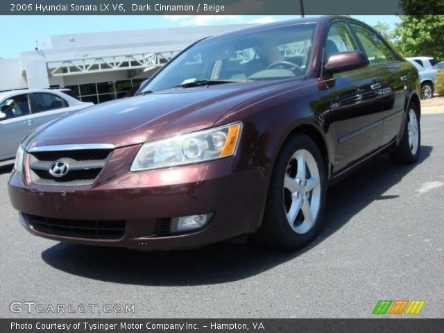 2006 Hyundai Sonata LX V6 in Dark Cinnamon