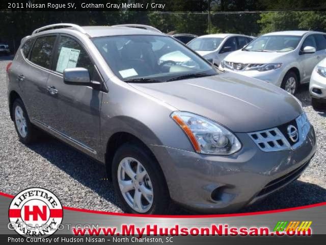 2011 Nissan Rogue SV in Gotham Gray Metallic