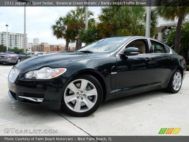 2011 Jaguar XF Sport Sedan in Botanical Green Metallic