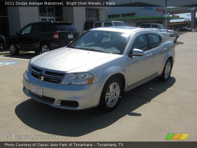 2011 Dodge Avenger Mainstreet in Bright Silver Metallic