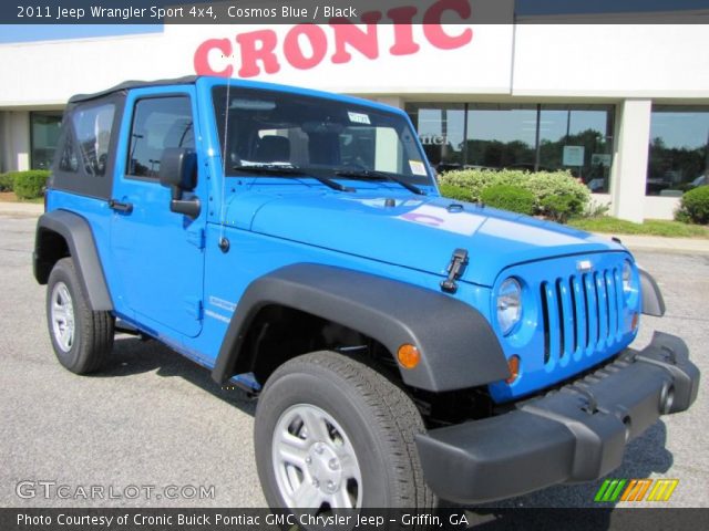 2011 Jeep Wrangler Sport 4x4 in Cosmos Blue