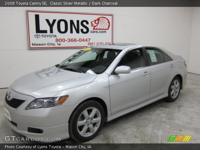 2008 Toyota Camry SE in Classic Silver Metallic