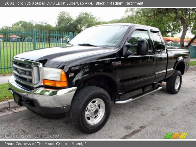2001 Ford F350 Super Duty Lariat SuperCab 4x4 in Black