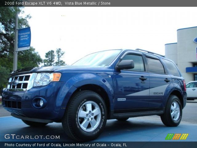 2008 Ford Escape XLT V6 4WD in Vista Blue Metallic