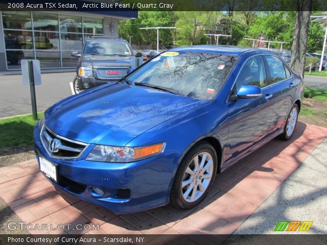 2008 Acura TSX Sedan in Arctic Blue Pearl