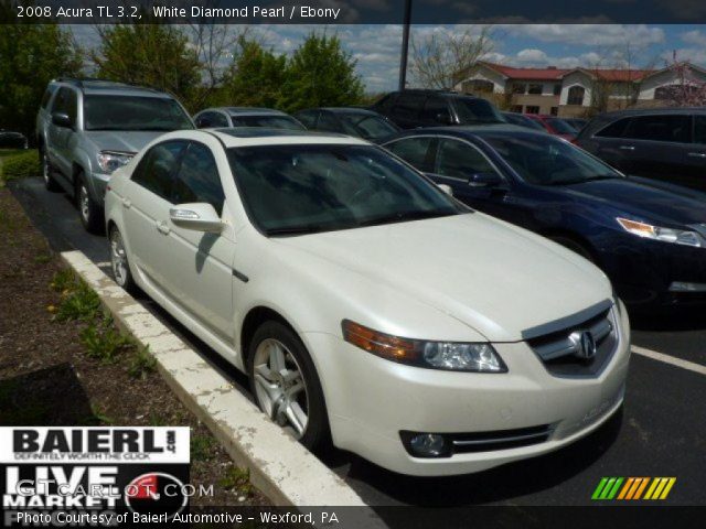 2008 Acura TL 3.2 in White Diamond Pearl