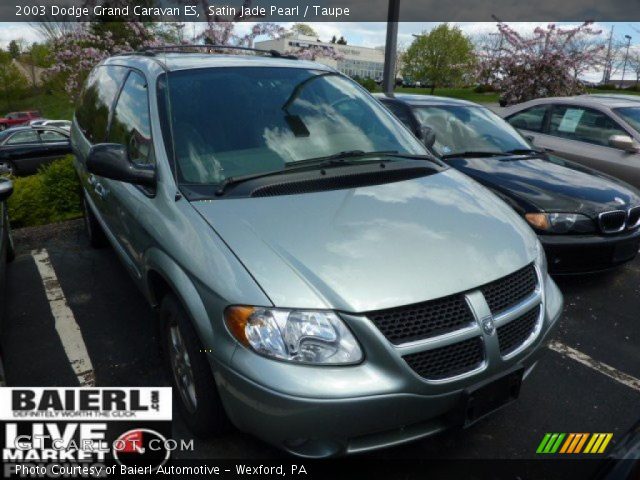 2003 Dodge Grand Caravan ES in Satin Jade Pearl