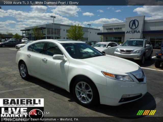 2009 Acura TL 3.5 in White Diamond Pearl