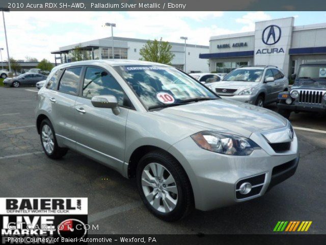 2010 Acura RDX SH-AWD in Palladium Silver Metallic