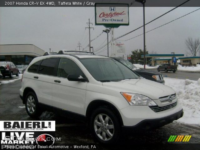 2007 Honda CR-V EX 4WD in Taffeta White