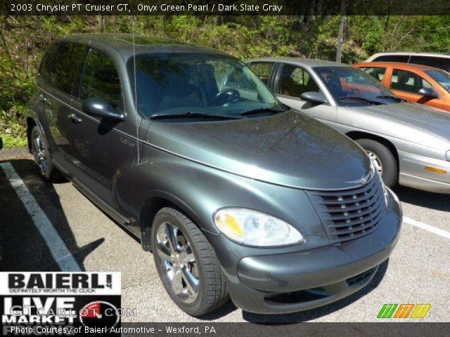 2003 Chrysler PT Cruiser GT in Onyx Green Pearl