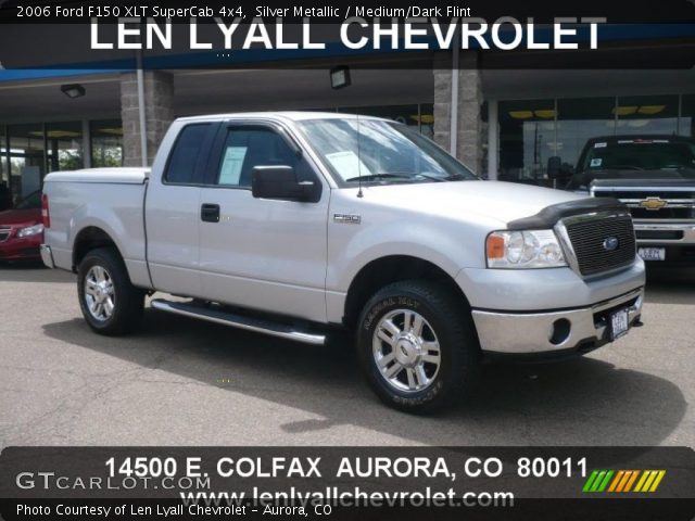 2006 Ford F150 XLT SuperCab 4x4 in Silver Metallic