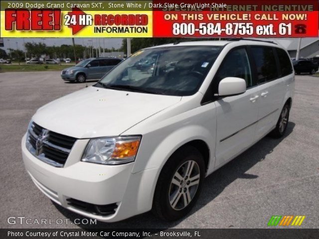2009 Dodge Grand Caravan SXT in Stone White