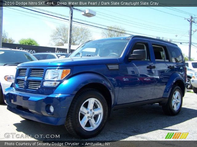 2010 Dodge Nitro SXT 4x4 in Deep Water Blue Pearl