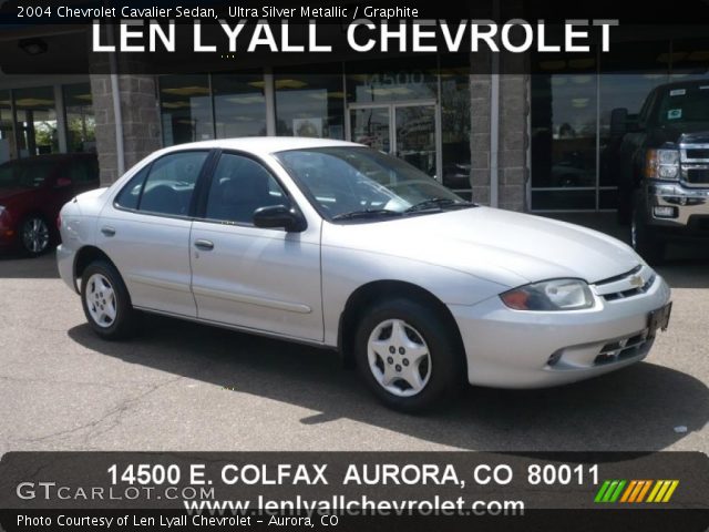 2004 Chevrolet Cavalier Sedan in Ultra Silver Metallic