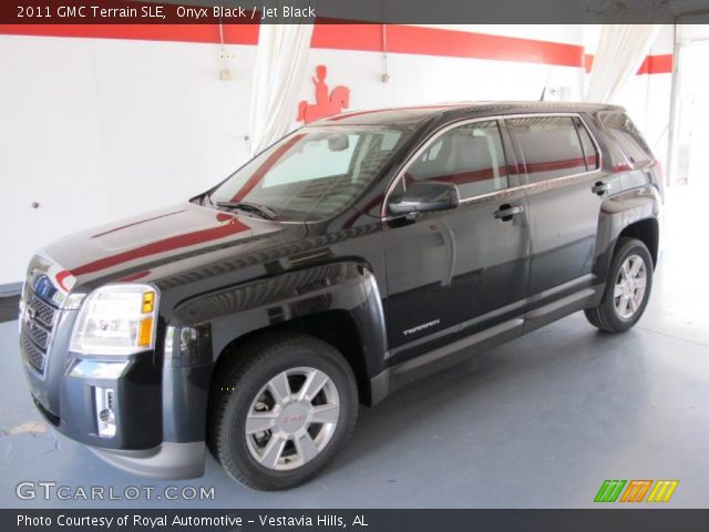2011 GMC Terrain SLE in Onyx Black