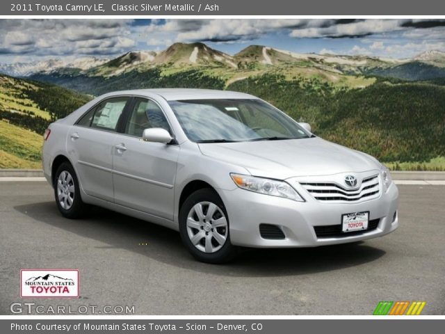 2011 Toyota Camry LE in Classic Silver Metallic