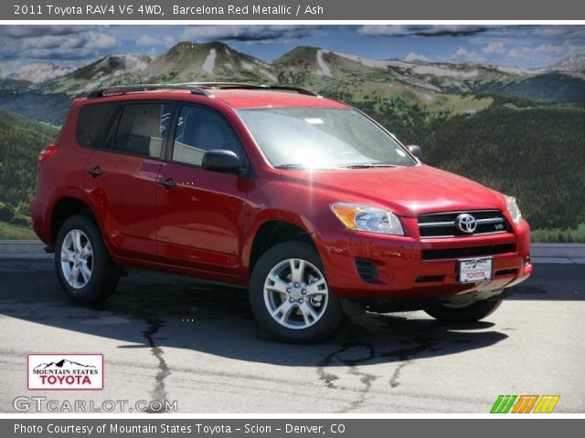 2011 Toyota RAV4 V6 4WD in Barcelona Red Metallic