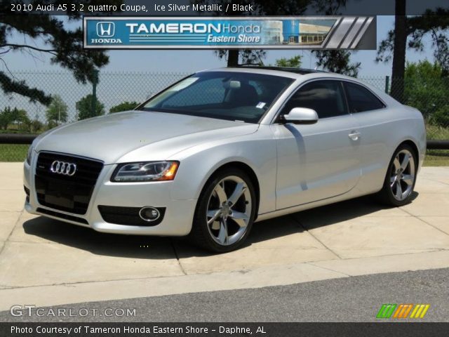2010 Audi A5 3.2 quattro Coupe in Ice Silver Metallic