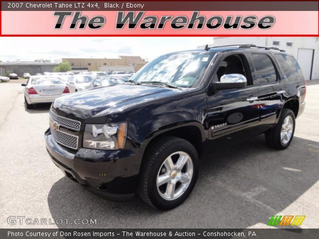 2007 Chevrolet Tahoe LTZ 4x4 in Black