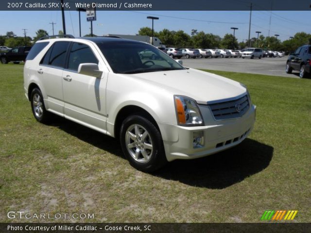 2007 Cadillac SRX V6 in White Diamond
