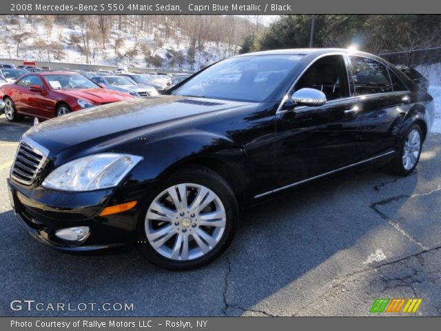 2008 Mercedes-Benz S 550 4Matic Sedan in Capri Blue Metallic