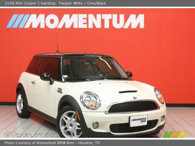 2008 Mini Cooper S Hardtop in Pepper White