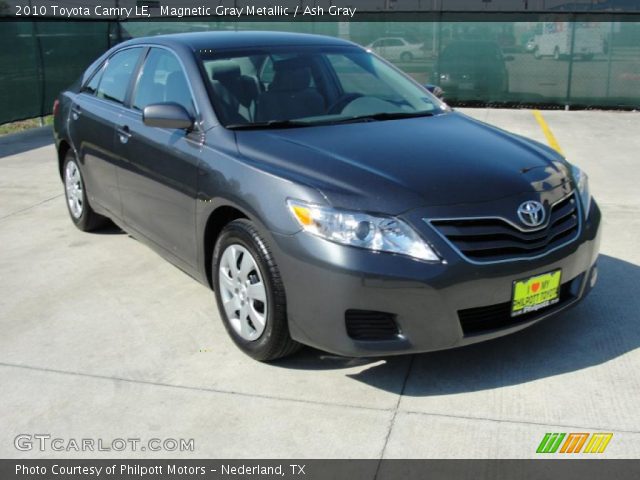 2010 Toyota Camry LE in Magnetic Gray Metallic